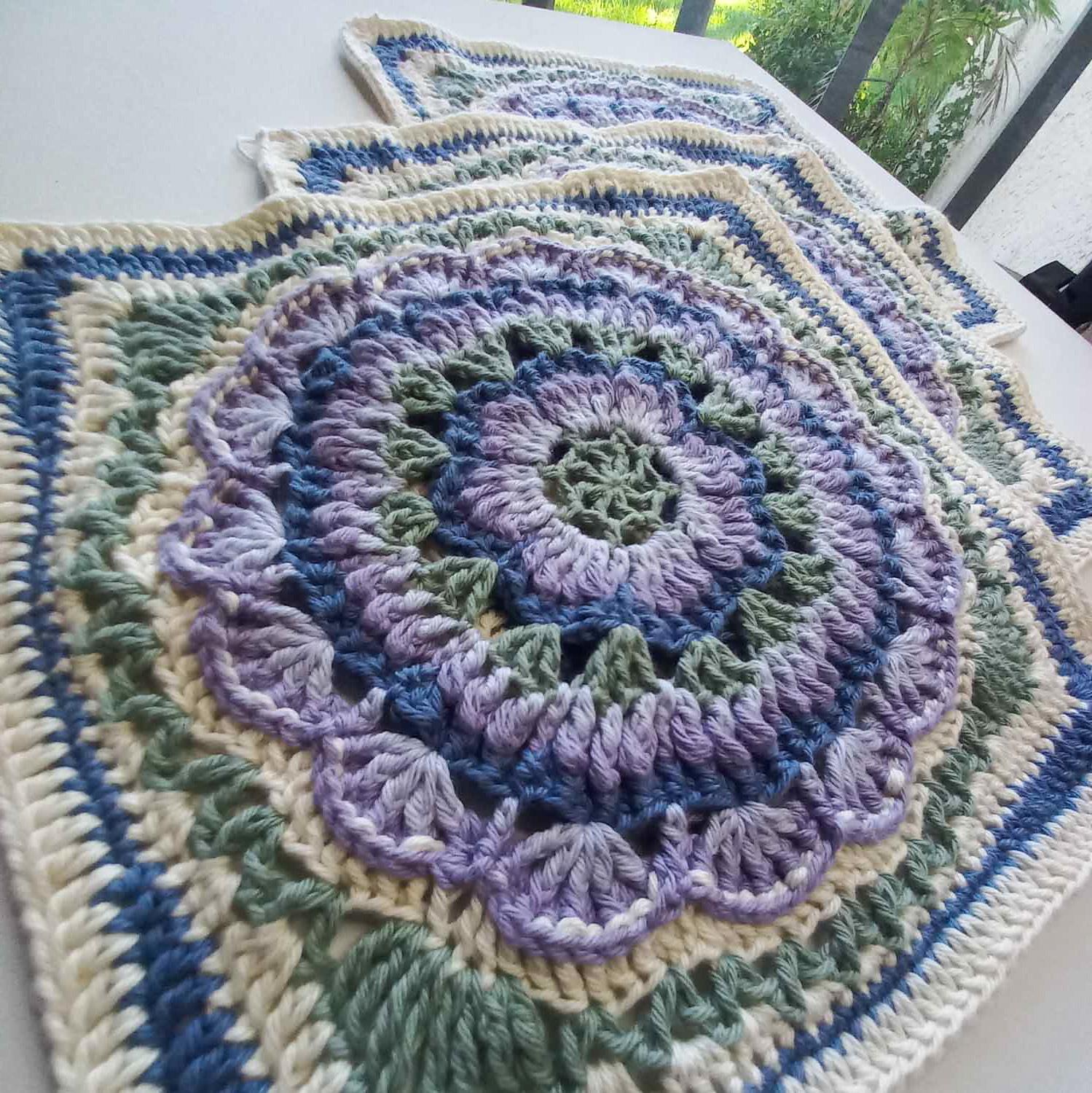 Agapanthus Flower Square