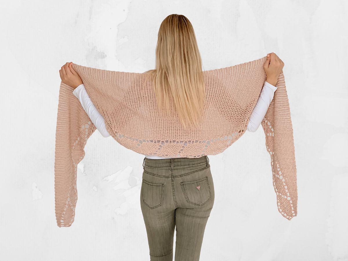 Vibrant Virginia Shawl