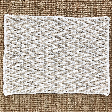 Chevron Waves Bath Mat