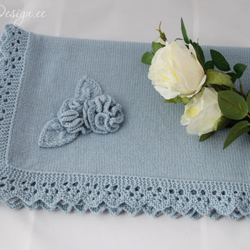 Baby blanket lace