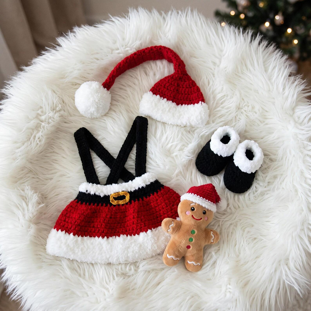 Baby Girl Christmas Skirt