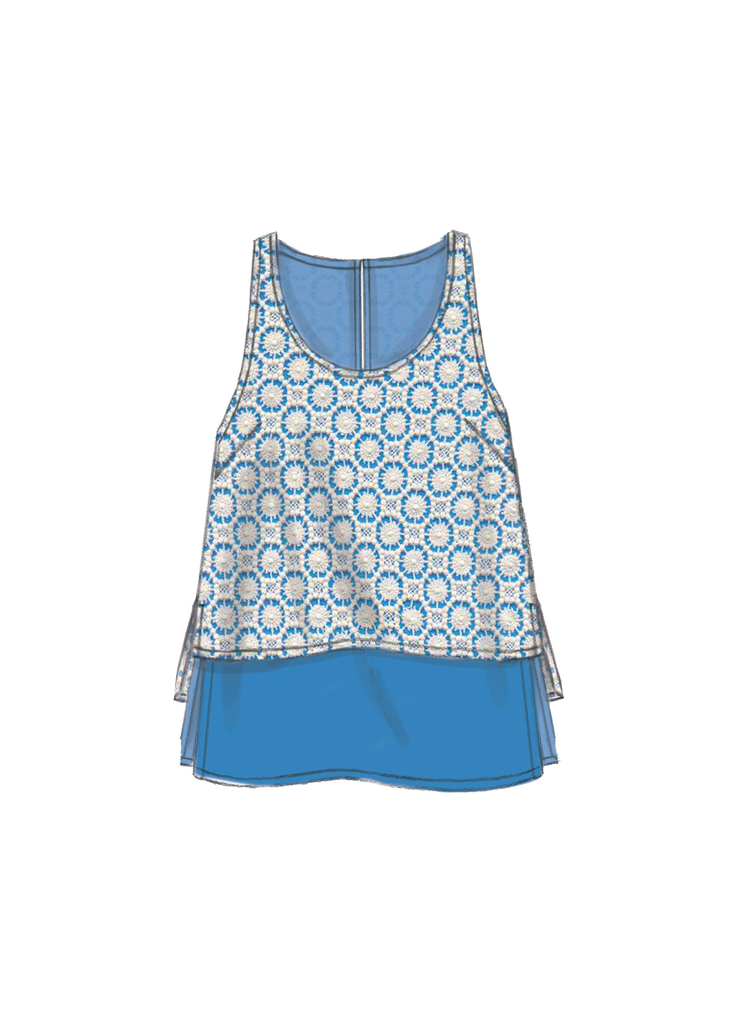 McCall's Misses' Tops M7411 - Sewing Pattern