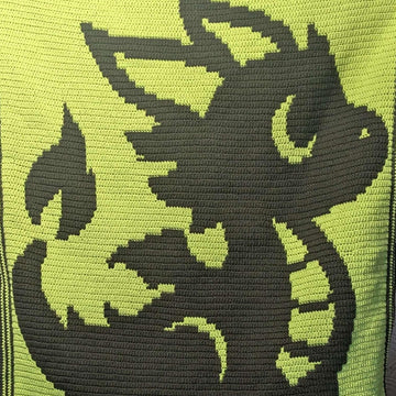Tiny Flame Baby Blanket