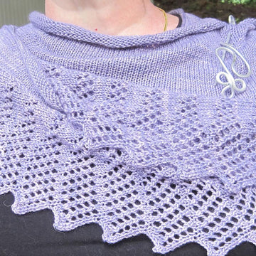Easy Loch Katrine Shawlette