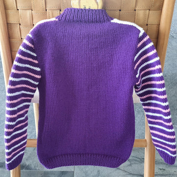 Phoebe - Child’s 8ply cardigan in three colours