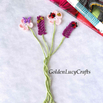 Flower Bookmarks