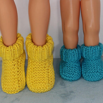 Childrens Super Chunky Slipper Boots Circular