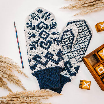 Traditional Fair Isle Mittens