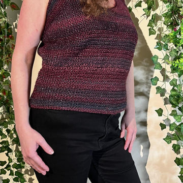 Häkelanleitung Tanktop "Rubin"
