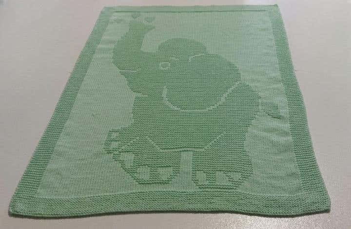 Baby Elephant Blanket