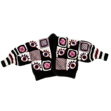 Eye Spy Crop Cardi [SML - LGE]