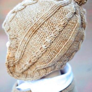 Master Charles Cabled Ear Flap Cap