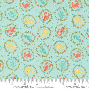 Moda Fabrics The Sea and Me - Seafoam (20795-13)