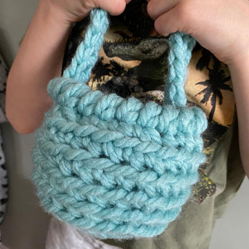 Chunky Woven Easter Basket