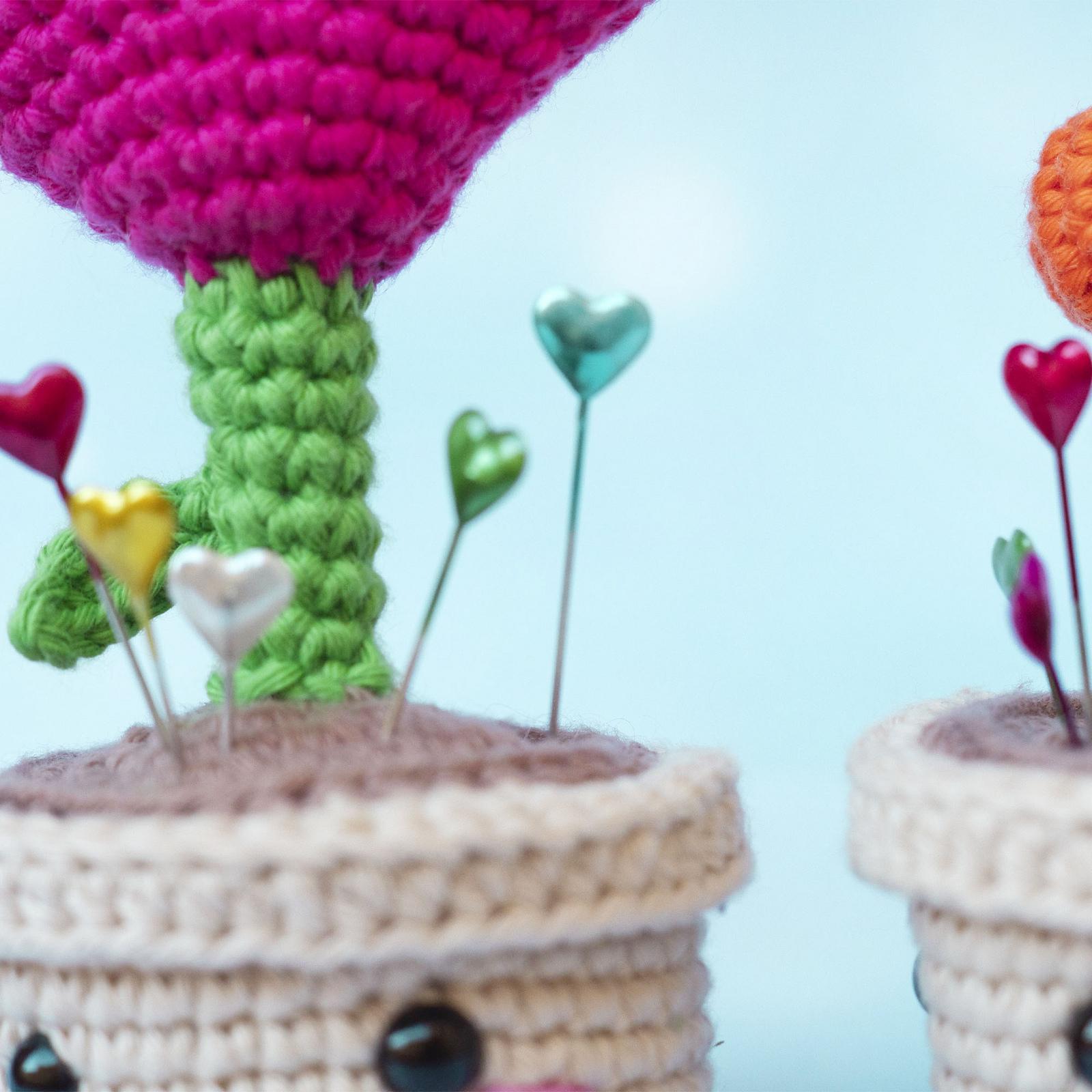 Pincushion flowerpots