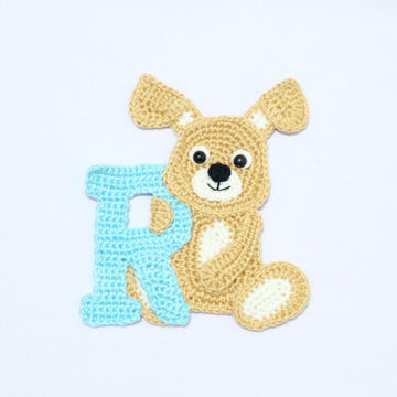 R for Rabbit Applique