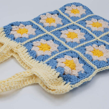 Daisy Granny Square Bag