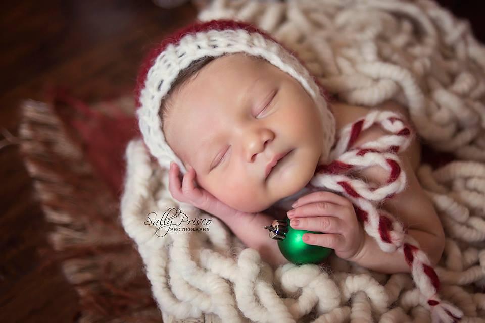 Candy Cane Bonnet