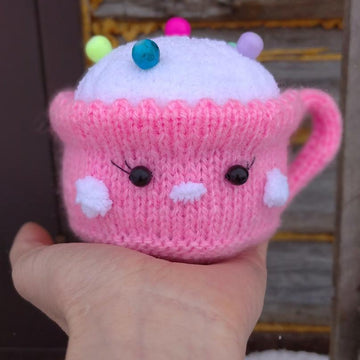 Cup knitting pattern