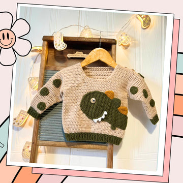 Dinotastic, Crochet Dinosaur Jumper