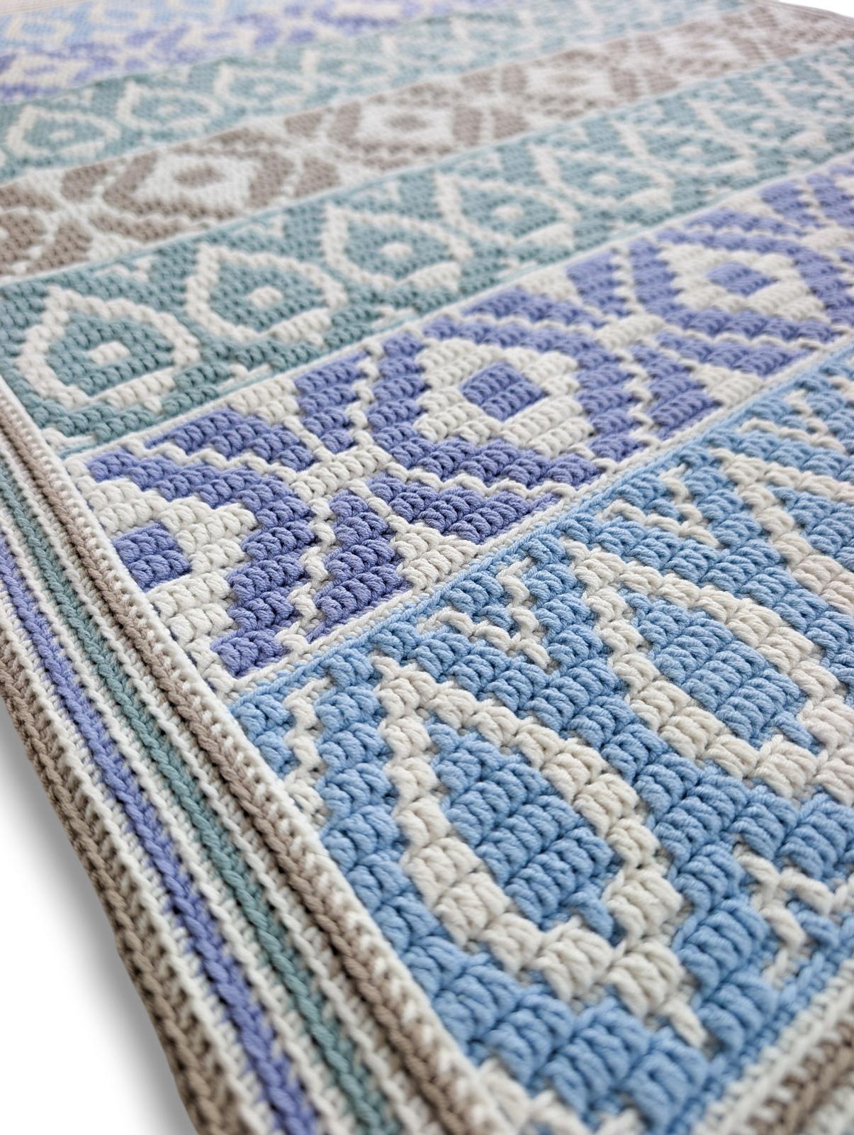 Fjordlight Mosaic Blanket