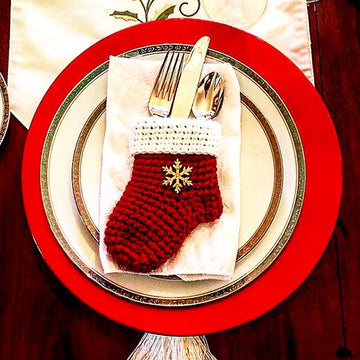 Silverware Stocking Holder