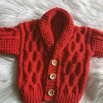 "Mark" Aran Knitting Pattern