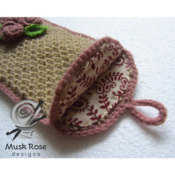 Rustic Rosettes Eyeglasses Case
