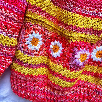 Autumn daisy jumper pattern