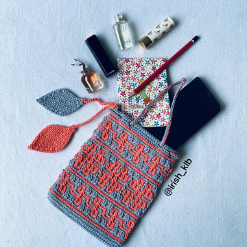 Four Leaf Clover Mosaic Pouch
