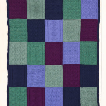 #1238 Paradise City - Blanket Knitting Pattern for Home in Valley Yarns Northampton by Valley Yarns