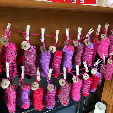 Mini Socks Advent Calendar