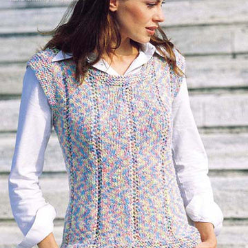 Dorothy Top in Adriafil Rainbow - Downloadable PDF