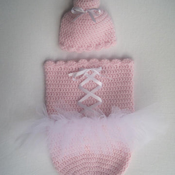 Ballerina Cocoon and Bun Hat