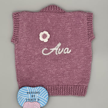 Ava Baby waistcoat/vest 16-26 inch chest