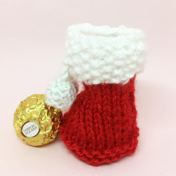 Christmas stocking, smarties/chocolate orange etc