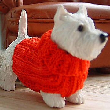 1:12th scale dog jumper and cushion