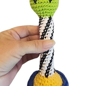 Space Alien Baby Rattle