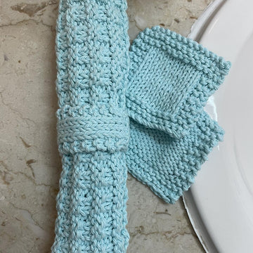 Face cloth & scrubby set