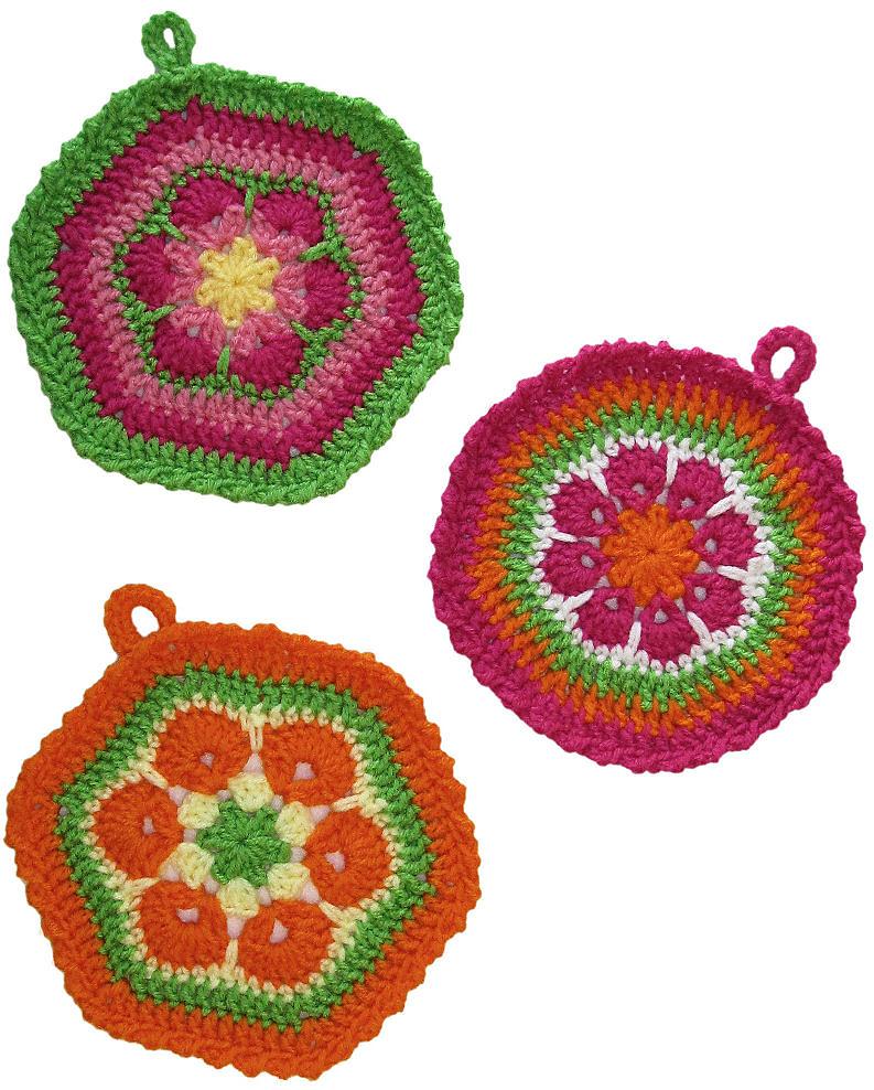 Trio of Tropical Trivets