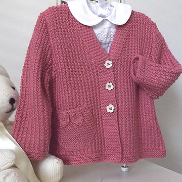 Textured Jacket / Cardigan with Pocket - P050