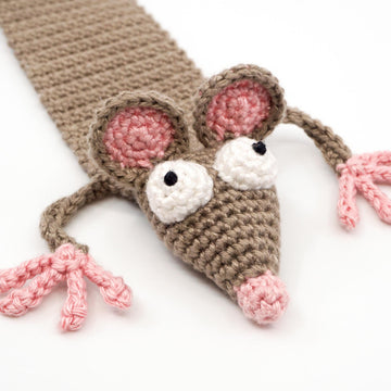 Rat Bookmark Crochet Pattern
