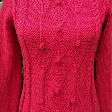 Bobble & Leaf Sweater