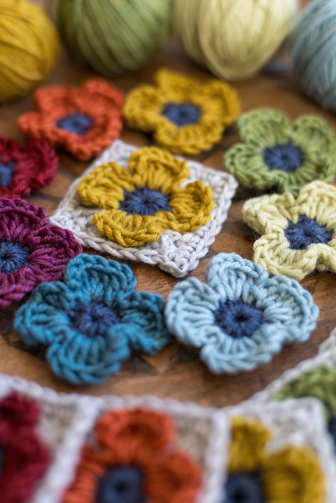Flower Temperature Blanket