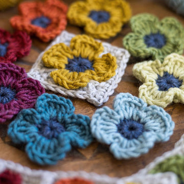 Flower Temperature Blanket