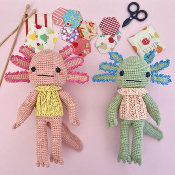 Axolotl in a vest