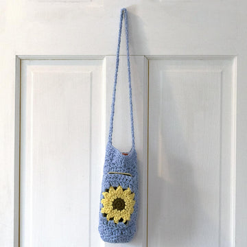 Sunflower Water Holder with Pocket