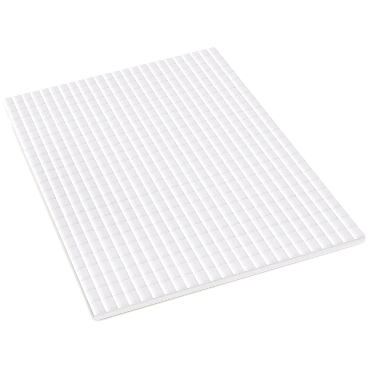 Multicraft Imports MultiCraft 3D Pop Dots Dual-Adhesive Micro Foam Adhesives - White Square, .2" 576/Pkg