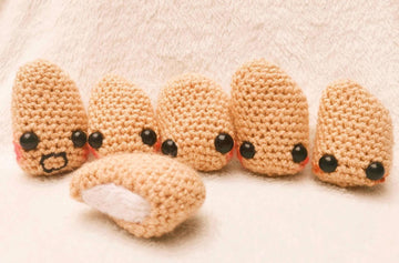 Chicken Nugget crochet pattern