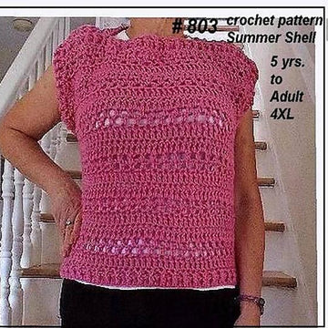 803 Summer Shell Top